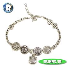 Bild Armband - Kinesiska mynt (ros)