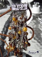 Bild Armband - Klara (brun/guld)