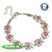 Bild Armband - Nallebjörn (röd)