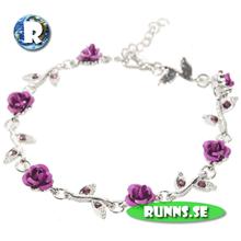 Bild Armband - Ros (lila)