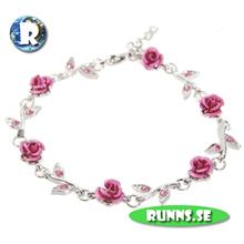 Bild Armband - Ros (rosa)