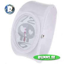 Bild Armbandsur - Love skull (vit)