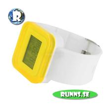 Bild Armbandsur - Retro Plastic (gul/vit)