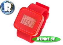 Bild Armbandsur - Retro Plastic (röd/röd)