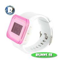 Bild Armbandsur - Retro Plastic (rosa/vit)