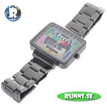 Bild Armbandsur - Testbild med metallarmband (svart)