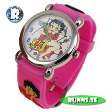 Bild Armbandsur barn - Betty Boop (röd)