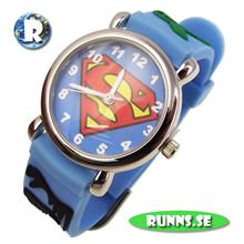 Bild Armbandsur Barn - Stålmannen (logo)