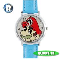 Bild Armbandsur barn - Super Mario (blå)