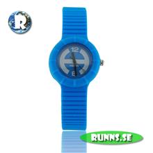 Bild Armbandsur i silicon - Rubber (blå)