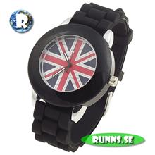 Bild Armbandsur i silicon - UK (svart)