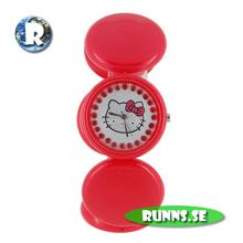 Bild Armbandsur Kitty - Button (röd)