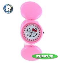 Bild Armbandsur Kitty - Button (rosa)