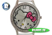 Bild Armbandsur Kitty - Kristallring (silver)