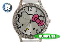 Bild Armbandsur Kitty - Kristallring (silver)