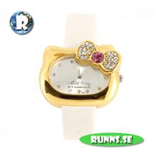 Bild Armbandsur Kitty - Rosett (guld)