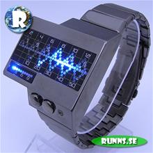 Bild Armbandsur LED - Alpha Centauri (blått ljus)