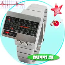 Bild Armbandsur LED - Alpha Centauri (rött ljus)