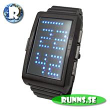 Bild Armbandsur med LED - Digital Man (blåa dioder)