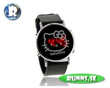 Bild Armbandsur med LED - Hello Kitty