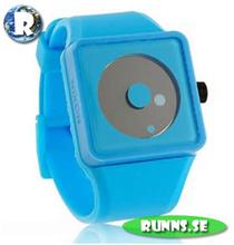 Bild Armbandsur Silicon - Dots (blå/blå)