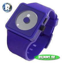 Bild Armbandsur Silicon - Dots (mörkblå/mörkblå)