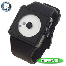 Bild Armbandsur Silicon - Dots (svart/svart)