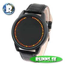Bild Armbandur med LED - The Abyss - röd/gul (Touchscreen Watch)
