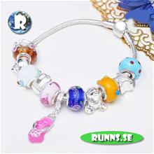 Bild Berlockarmband - Flip- flop