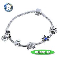 Bild Berlockarmband - Stjärna