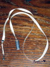 Bild Bokmärke med budskapstag - Satinband