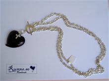 Bild Halsband - Black Heart