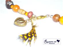 Bild Halsband - orange/natur