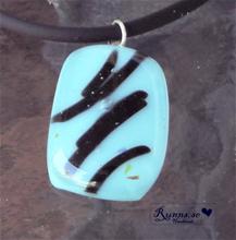 Bild Halsband fusing - turkost