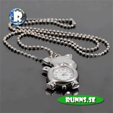 Bild Halsband klocka - gris