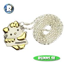 Bild Halsband med klocka - Hello Kitty i need you