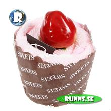 Bild Handduk - Jordgubbsbakelse