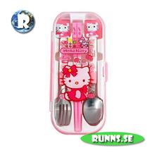 Bild Hello Kitty - Bestickset (gaffel,kniv & ätpinnar)