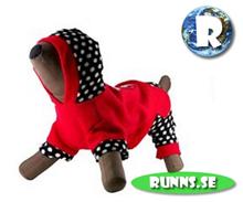 Bild Hundkläder - Vinterjacka + byxor Snobben (röd)