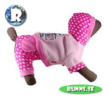 Bild Hundkläder - Vinterjacka + byxor Snobben (rosa)