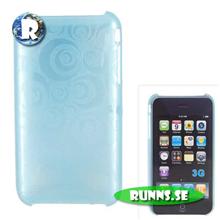 Bild iPhone 3G/3GS - Skal  Blå med cirklar