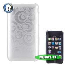 Bild iPhone 3G/3GS - Skal Silver med cirklar