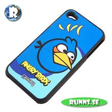 Bild iPhone 4 - Skal Angry Birds (blue bird) med skärmskydd och putstrasa