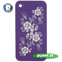 Bild iPhone 4G skal - Blomma 1(lila)