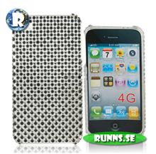 Bild iPhone 4G skal - Rutig (svart/vit)