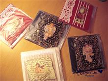 Bild Julkort - storlek 9.5x9.5cm