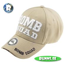 Bild Kläder - Keps med Bomb Squad (brun)