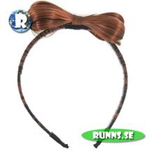 Bild Lady Gaga - Diadem rosett i hår (ljusbrun)