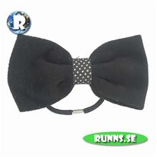 Bild Lady Gaga - Hårband/hårspänne rosett  (svart)