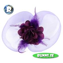 Bild Lady Gaga - Hårspänne blomma och flor (lila)